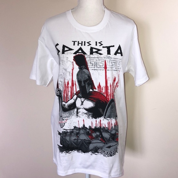 “THIS IS SPARTA” T-shirt Unisex Size Large - Picture 2 of 3